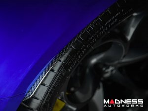  Alfa Romeo Giulia Splash Guard Covers - Carbon Fiber